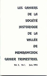 Volume 5 no 1, juin 1993