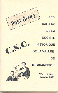 Vol 12 no 1, octobre 2001