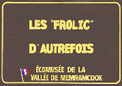 Les «frolics» d'autrefois