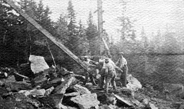 Carrière de Beaumont - ouvriers